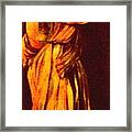 Woman With Water Jug Framed Print