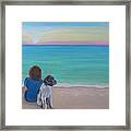 Woman's Best Friend Framed Print