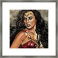 Wonder Woman Framed Print