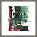 Word Framed Print