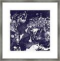 World Map Galaxy 2 Framed Print