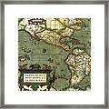 World Map Framed Print