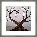 Wounded Heart Framed Print