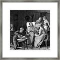 Wounded Soldier At The Battle Of Gettysburg Framed Print