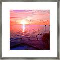 Wowzer Sunset Framed Print