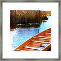 Wye Marsh Framed Print