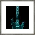 X-ray Electric Guitar Framed Print