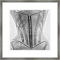 X-ray Of Woman Wearing Corset, 1908 Framed Print