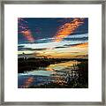 X-ray Sunrise Framed Print