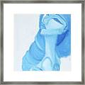Xiao In Blue Framed Print
