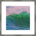 Yachat's Curl Framed Print