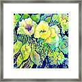 Yellow Flower Potpourri Framed Print