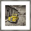 Yellow Prefect Framed Print