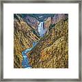 Yellowstone Falls Framed Print