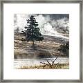 Yellowstone Mood - 9 Color Edition Framed Print