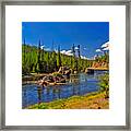 Yellowstone River Framed Print