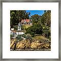 Yerba Buena Lighthouse Framed Print