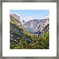 Yosemite Valley, A Different View Framed Print