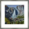 Yosemite Waterfall Framed Print