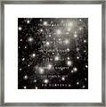 You Cover Yourself With Light Framed Print