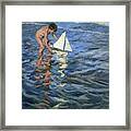 Young Yachtsman Framed Print
