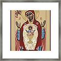 The Black Madonna Your Lap Has Become The Holy Table 060 Framed Print