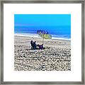 Your Own Private Beach Framed Print