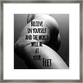 Yourself Framed Print