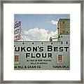Yukons Best Flour Framed Print