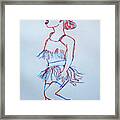 Zambia Traditional Dance Framed Print