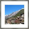 Zermatt View Framed Print