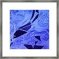 08 Purple Abstract 1 Framed Print