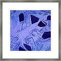 09 Purple Abstract 2 Framed Print