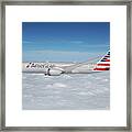 American Airlines Boeing 787-8 Framed Print