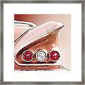American Classic Car Impala 1958 Sport Coupe #1 Framed Print