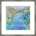 Barton Springs Autumn Austin #1 Framed Print