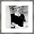 Bette Davis In Now, Voyager -1942-. #1 Framed Print