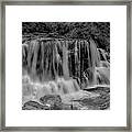 Blackwater Falls Mono 1309 Framed Print