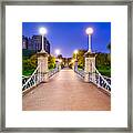 Boston, Massachusetts, Usa #1 Framed Print