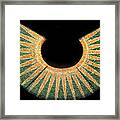 Breastplate From Lord Of Sipan's Tomb #1 Framed Print