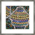 Brightly Colored Porcelain Art Items  #1 Framed Print