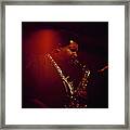 Cannonball Adderley Performs At Newport #1 Framed Print