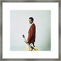 Chuck Berry Portrait Session #1 Framed Print