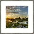 Classic Florida Sunrise #1 Framed Print