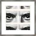 Closeup Of Eyes #1 Framed Print