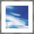 Clouds And Blue Sky #1 Framed Print