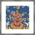 Clown With Balloons #1 Framed Print