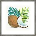 Coconut Palm Iv #1 Framed Print