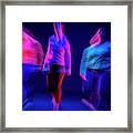 Colorful Movement #1 Framed Print