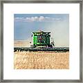 Combine Through Framed Print